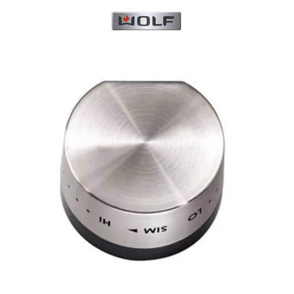 NEW Wolf Stainless Steel Knobs Factory SET OF 5 #826986 for Sub Zero Gas Cooktop - Picture 2 of 7
